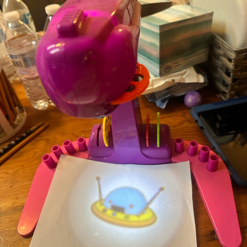 Purple and Pink Kids Projector Toy